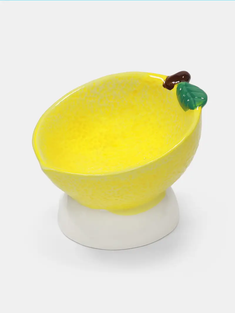 Ciotola per cane - giallo miniatura 5