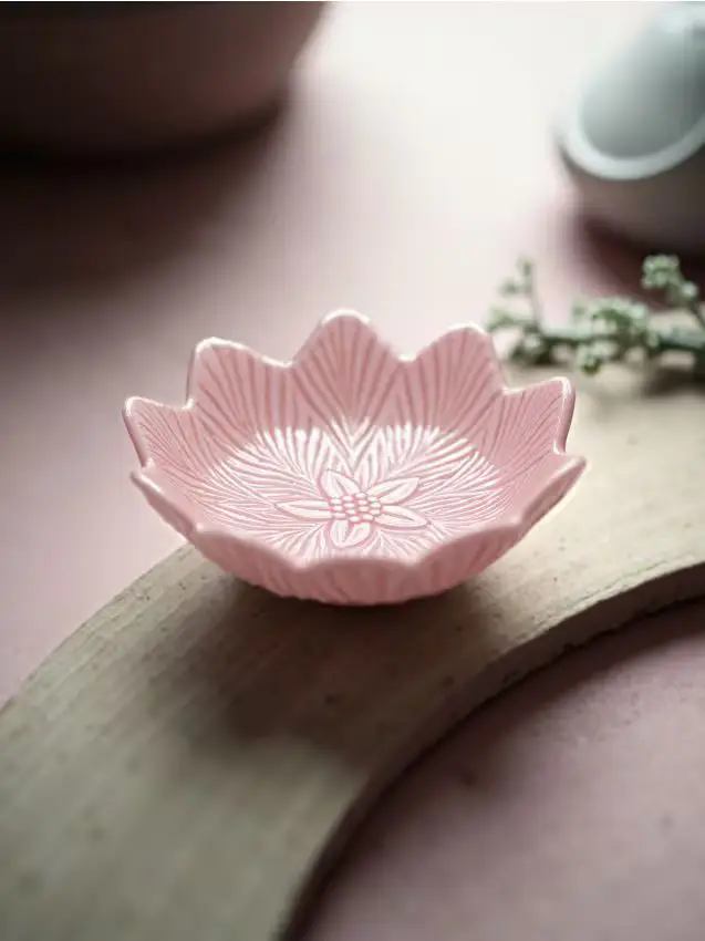 Ciotola per insalata - rosa pastello