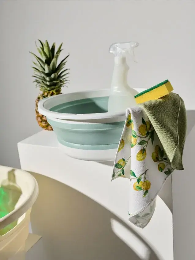 Ciotola pieghevole - turchese pallido