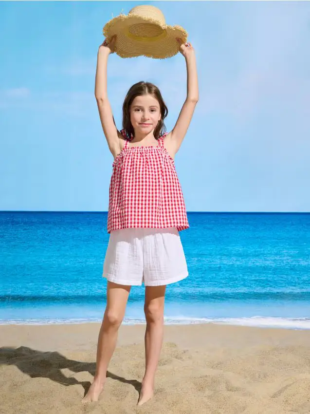 Completo in cotone per l estate - multicolor