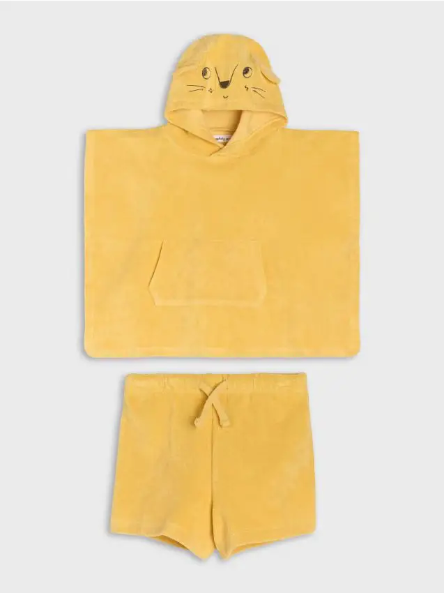 Completo in jersey - giallo chiaro