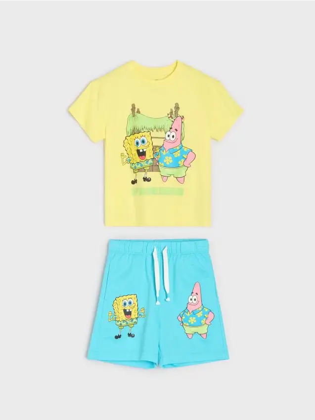 Sinsay T-shirt Giallo 4421242