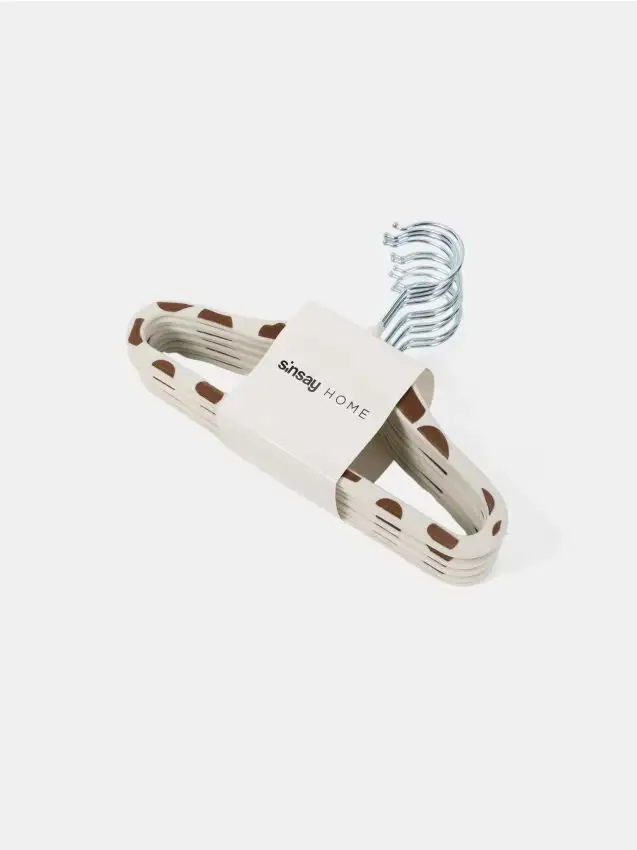 Confezione da 10 grucce - bianco