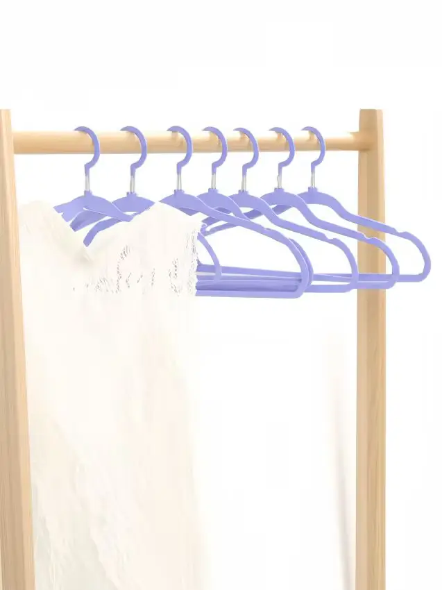 Confezione da 10 grucce - blu