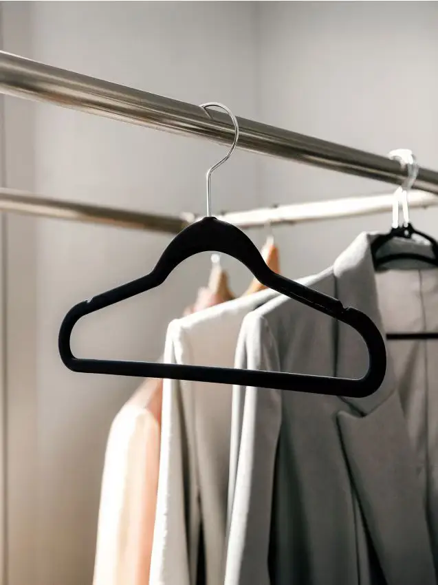 Confezione da 10 grucce - nero