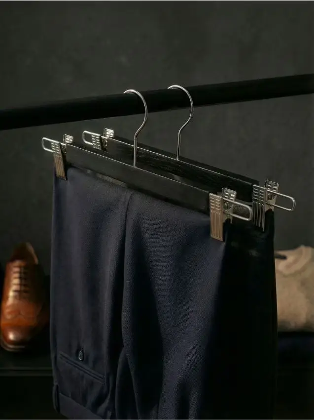 Confezione da 2 appendiabiti - nero