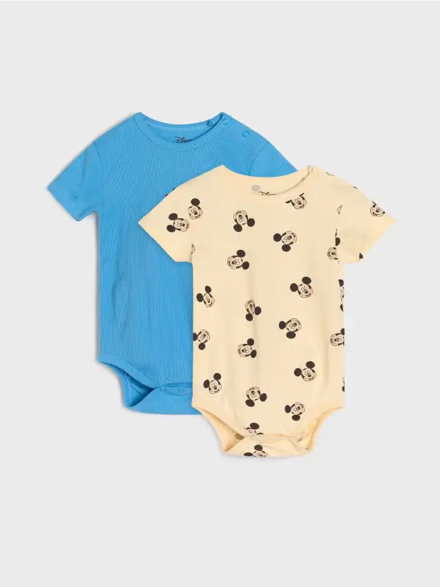 Confezione da 2 body Mickey Mouse - mid blue