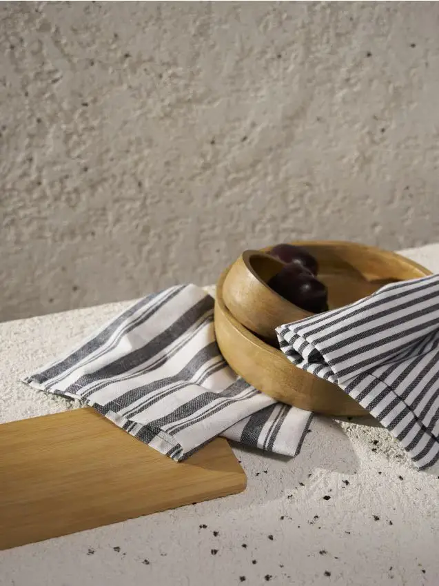 Confezione da 2 canovacci da cucina - blu