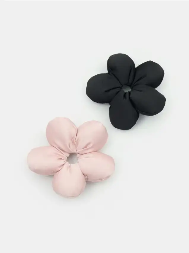 Confezione da 2 elastici per capelli - multicolor