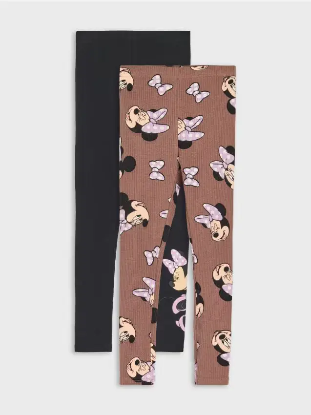 Confezione da 2 paia di leggings Minnie Mouse - multicolor