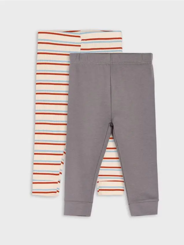 Confezione da 2 paia di leggings - panna