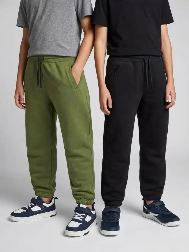 Confezione da 2 paia di pantaloni da tuta jogger - multicolor