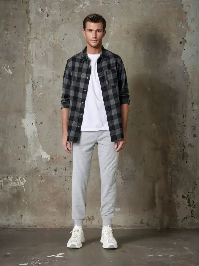 Confezione da 2 paia di pantaloni da tuta - nero