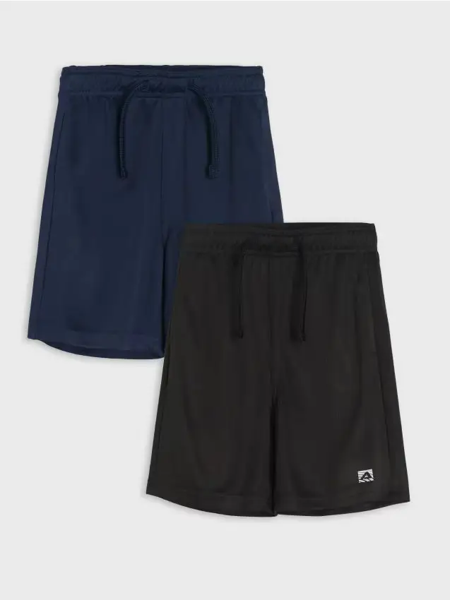 Confezione da 2 pantaloncini Active - nero