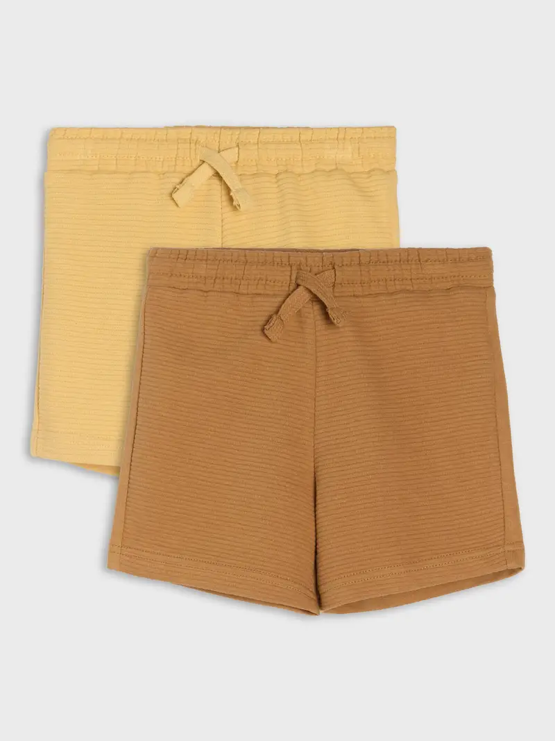 Confezione da 2 pantaloncini - beige miniatura 2