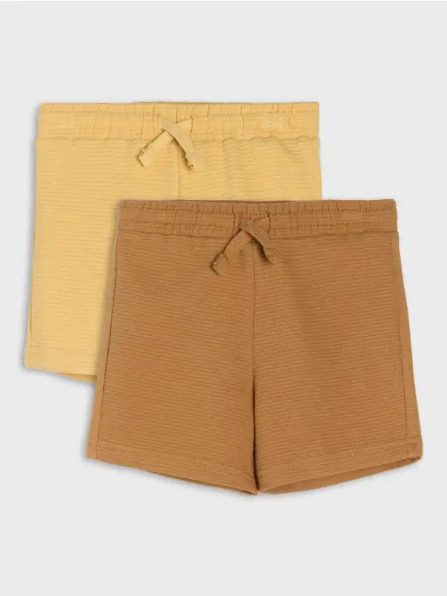 Confezione da 2 pantaloncini - beige