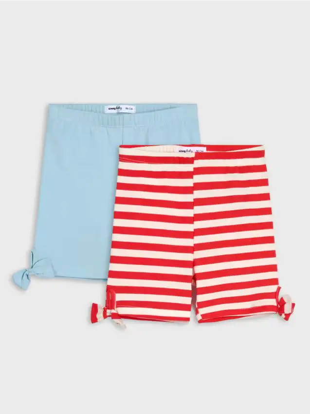 Confezione da 2 pantaloncini - blu pallido