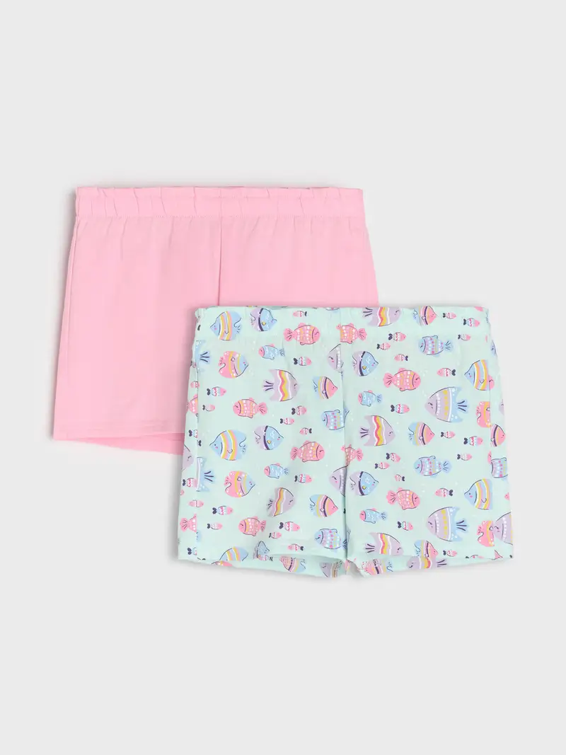 Confezione da 2 pantaloncini - multicolor miniatura 2