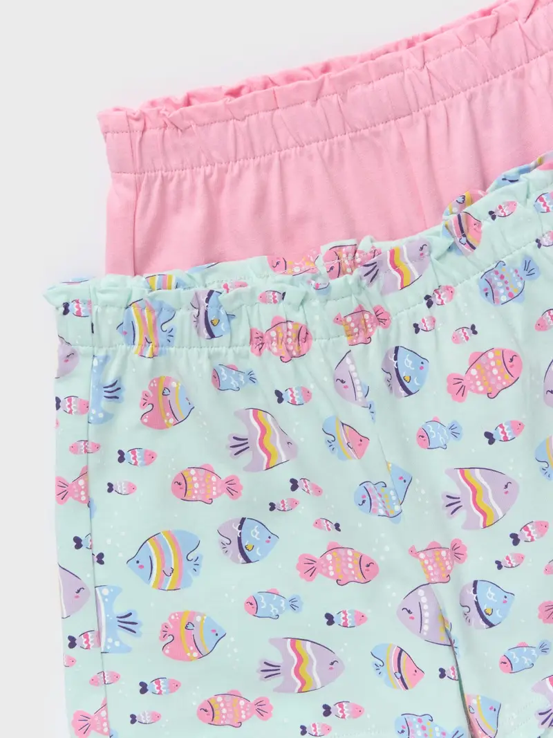 Confezione da 2 pantaloncini - multicolor miniatura 3