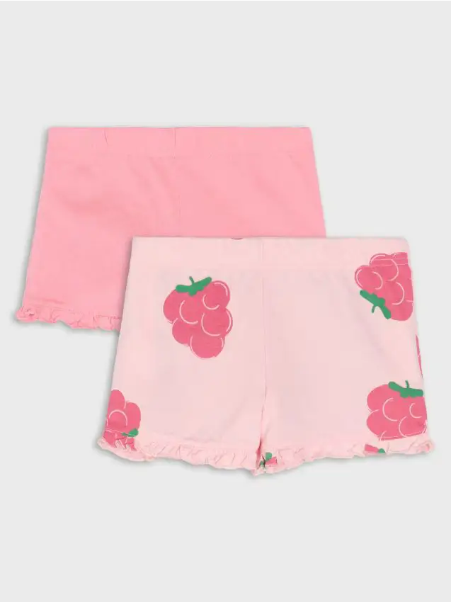 Confezione da 2 pantaloncini - rosa