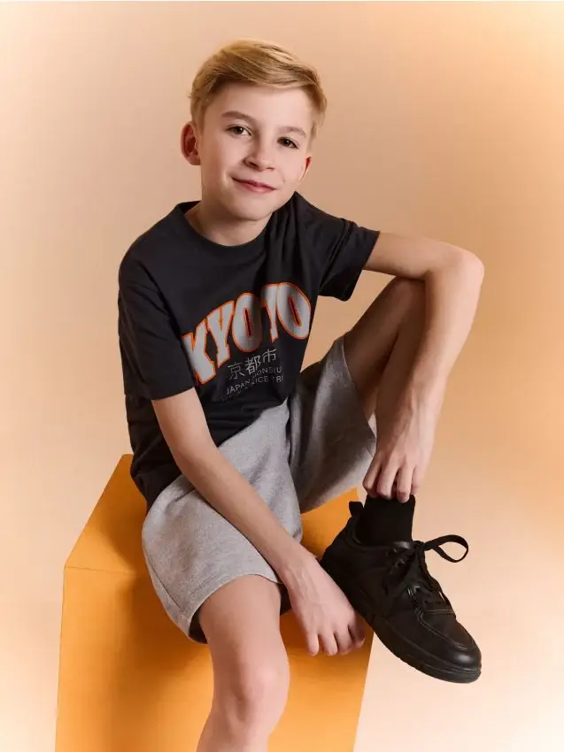 Confezione da 2 pantaloncini sportivi - grigio medio