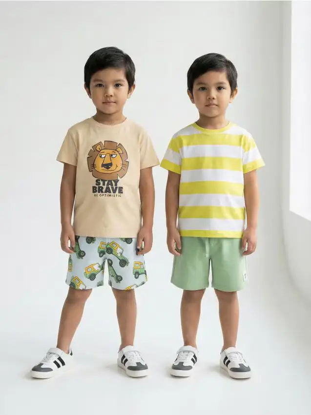 Confezione da 2 pantaloncini - verde