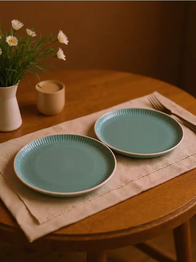 Confezione da 2 piatti - verde