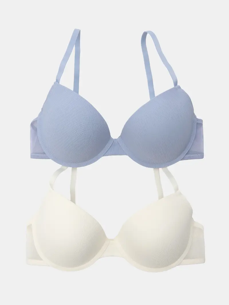 Confezione da 2 reggiseni - multicolor miniatura 2