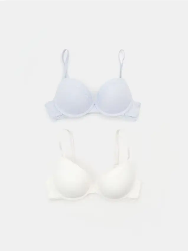 Confezione da 2 reggiseni push-up - multicolor