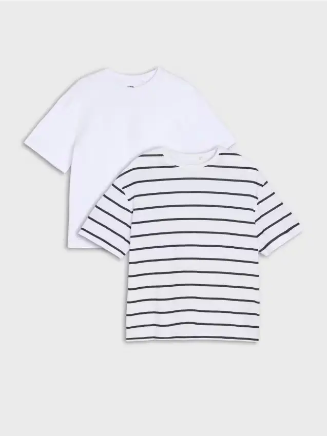 Confezione da 2 t-shirt - bianco