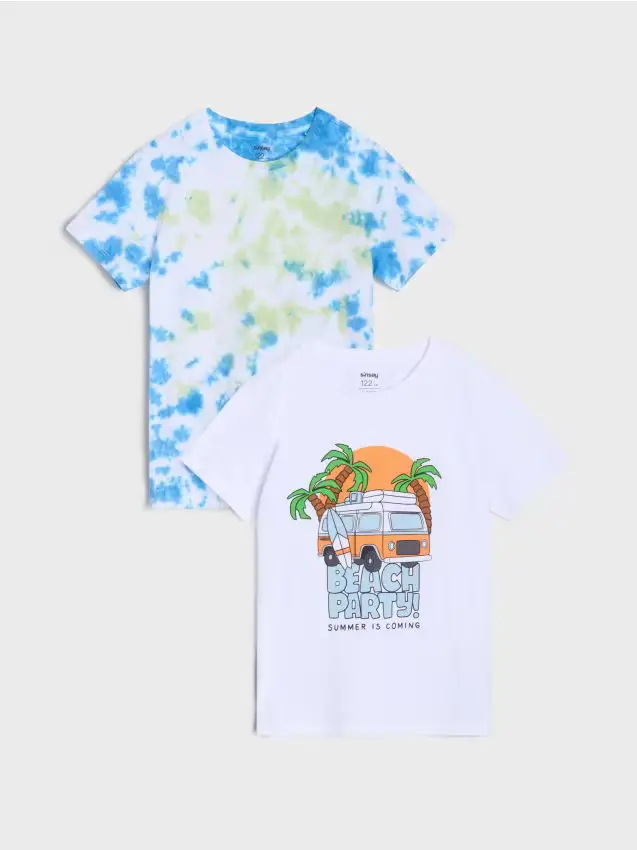 Confezione da 2 t-shirt - multicolor