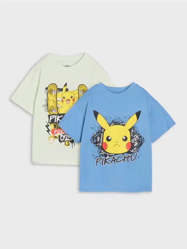 Confezione da 2 t-shirt Pokémon - multicolor