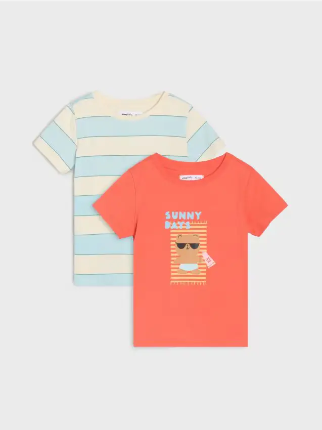 Sinsay T-shirt Rosso 4418332