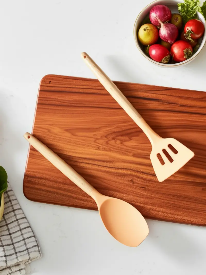 Confezione da 2 utensili da cucina - beige miniatura 2