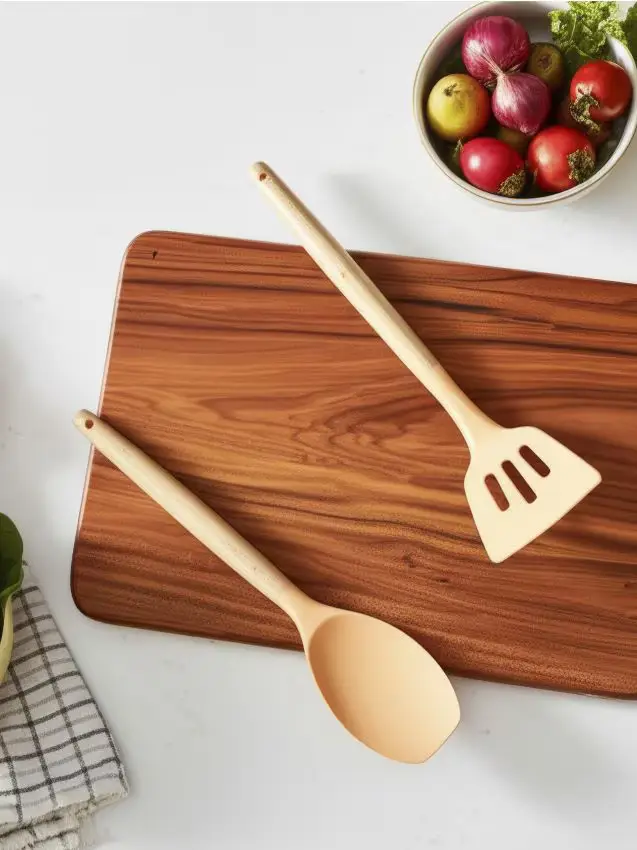 Confezione da 2 utensili da cucina - beige