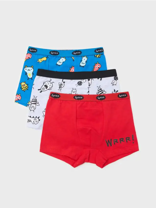 Confezione da 3 boxer - multicolor