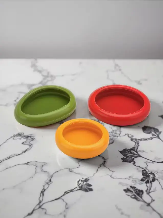 Confezione da 3 contenitori - multicolor