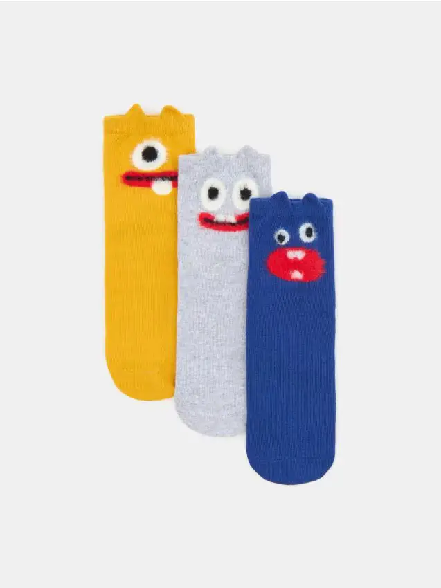 Confezione da 3 paia di calze - multicolor