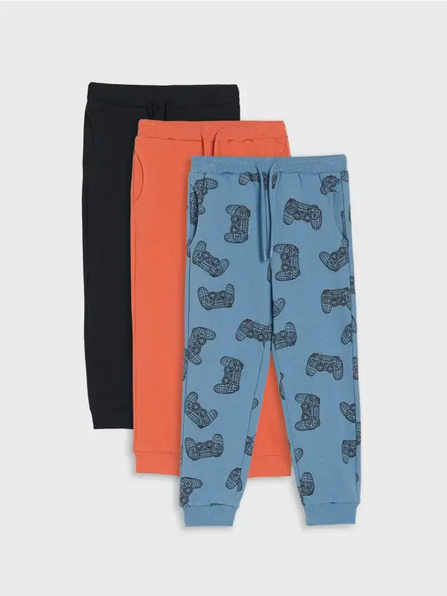 Confezione da 3 paia di jogger - arancione