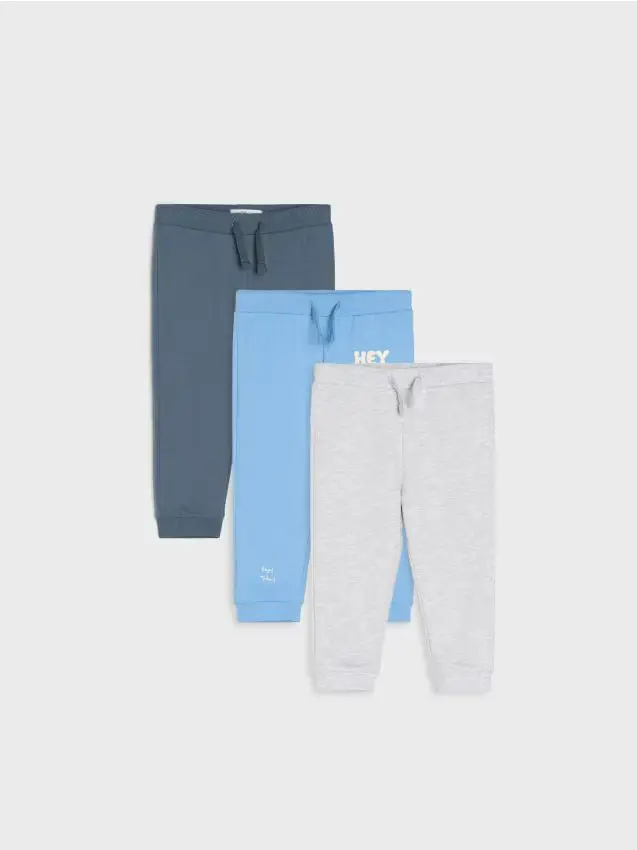 Confezione da 3 paia di jogger - blu