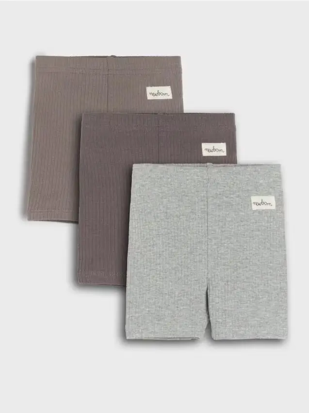 Confezione da 3 paia di leggings - grigio scuro