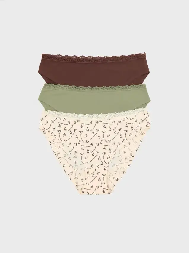 Confezione da 3 slip - multicolor