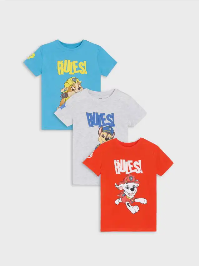 Confezione da 3 t-shirt PAW Patrol - multicolor