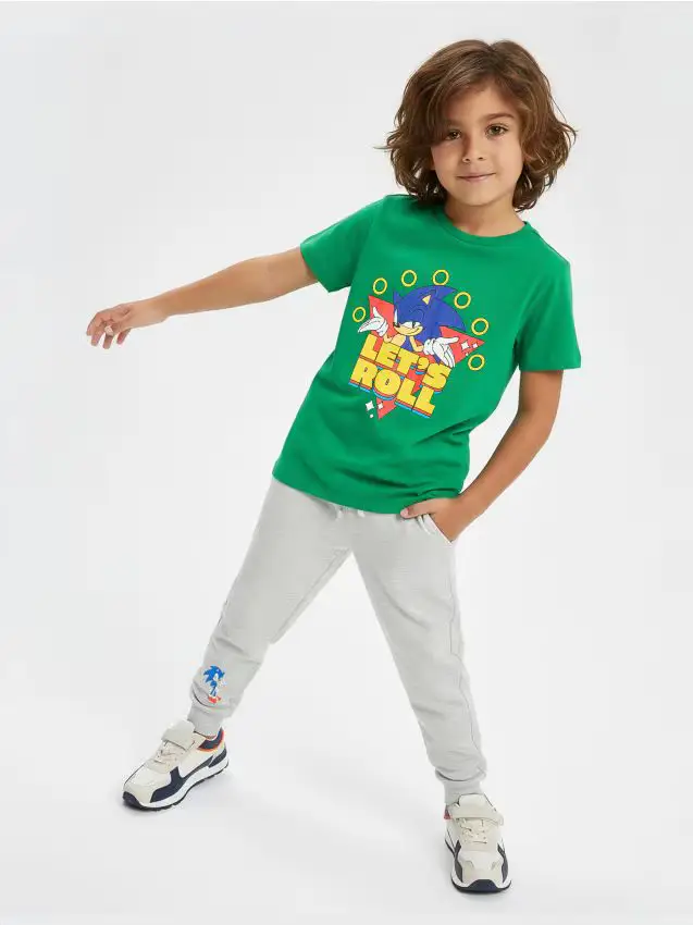 Confezione da 3 t-shirt Sonic the Hedgehog - multicolor