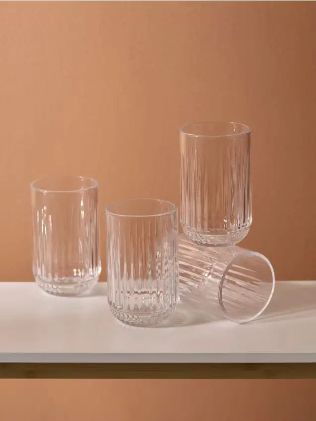 Confezione da 4 bicchieri - bianco