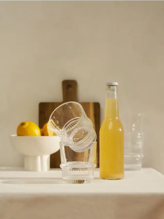 Confezione da 4 bicchieri - clear