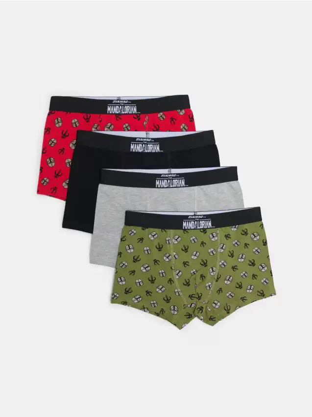 Confezione da 4 boxer Star Wars - nero