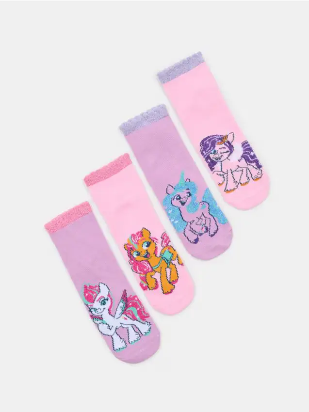 Confezione da 4 paia di calze My Little Pony - multicolor