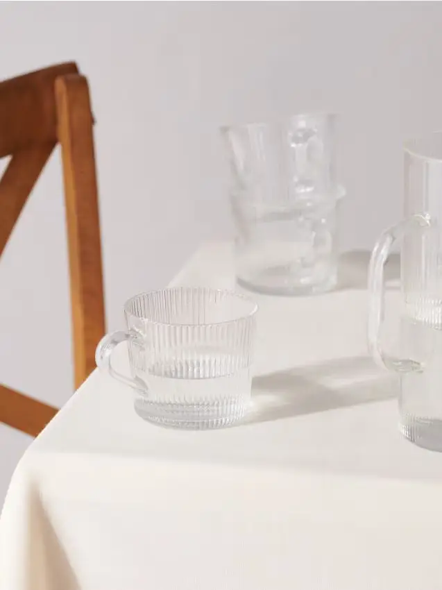 Confezione da 4 tazze - bianco