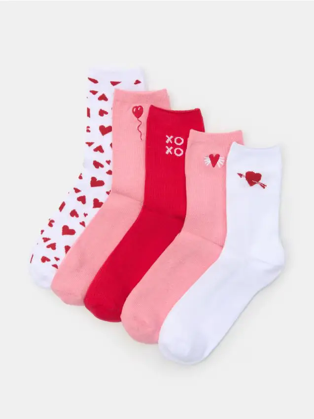 Confezione da 5 calzini - multicolor